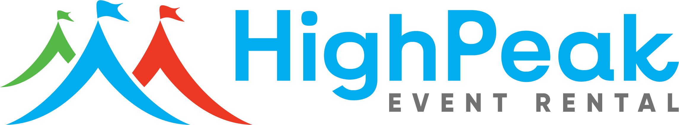 HighPeak Event Rental Logo Full Linear Home